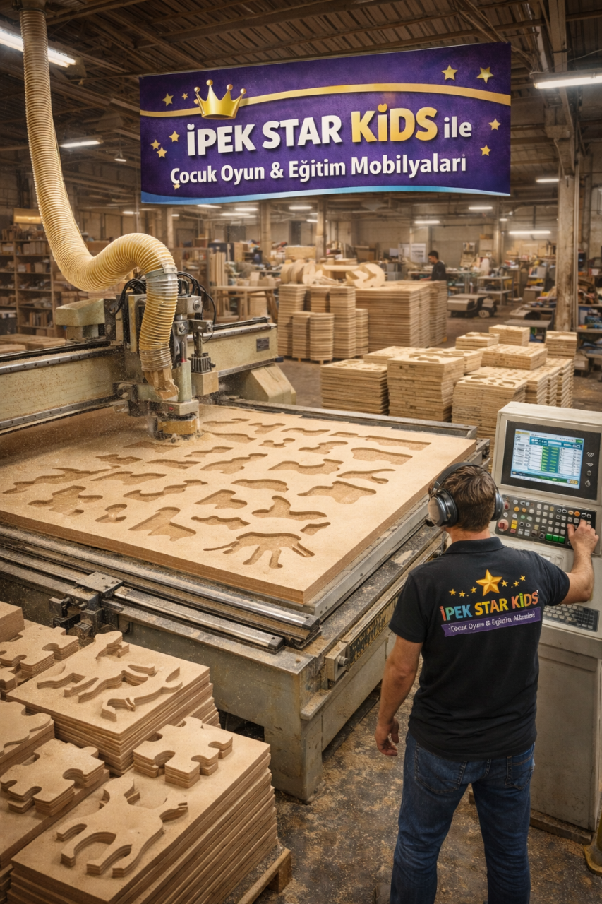 İpek Star Kids ile Güvenli, Eğitici ve Estetik Çocuk Oyun Alanları