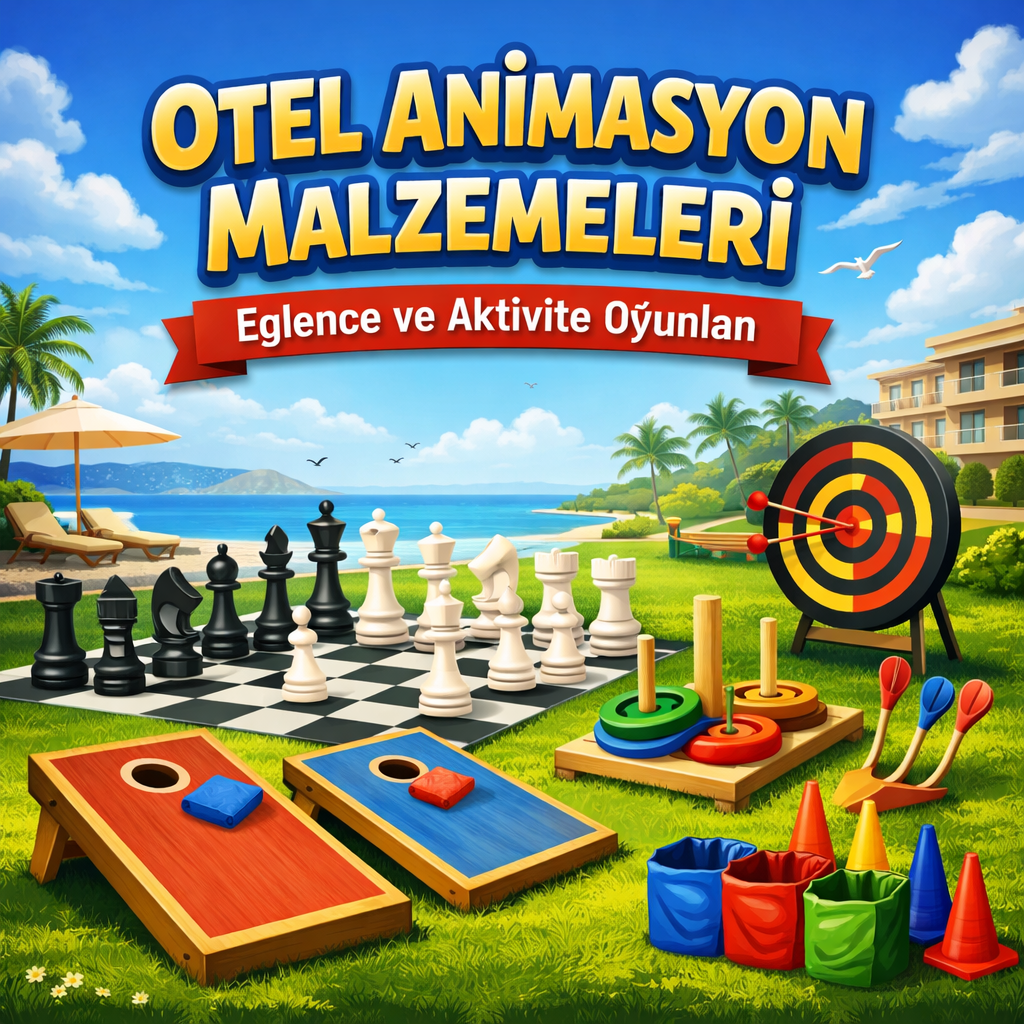 Otel Animasyon Malzemeleri ile Misafir Memnuniyetini Zirveye Taşıyın