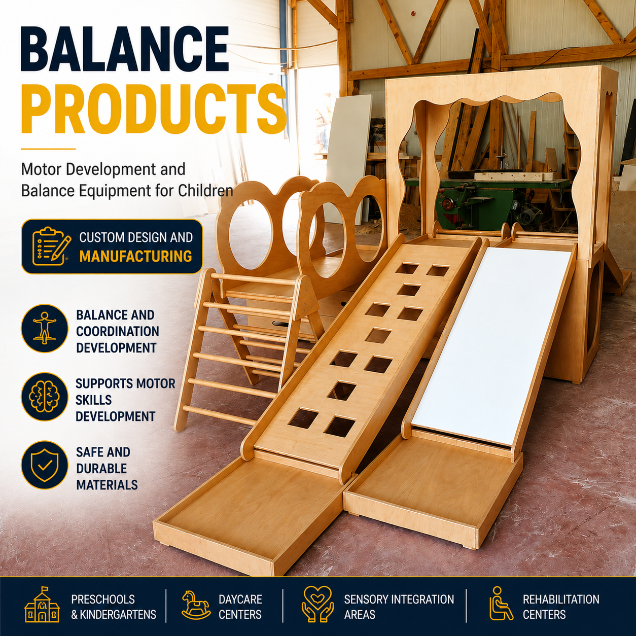 Preschool Furniture and Indoor Play Solutions for Modern Learning Spaces