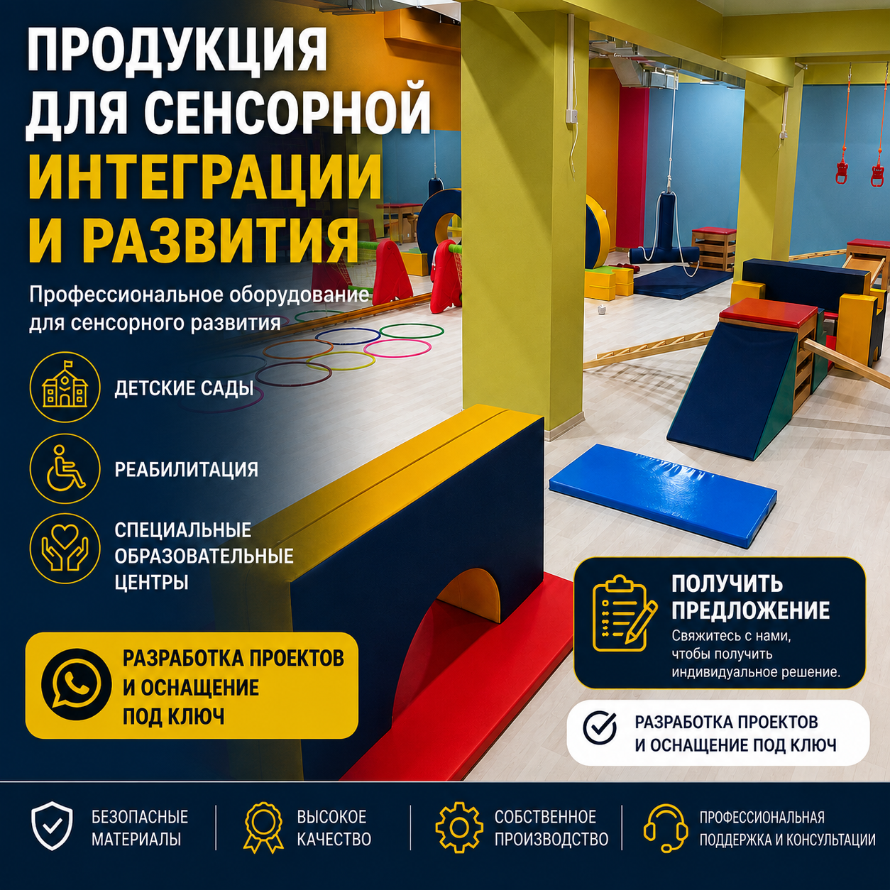 Современная мебель для детских садов и игровые решения для детей