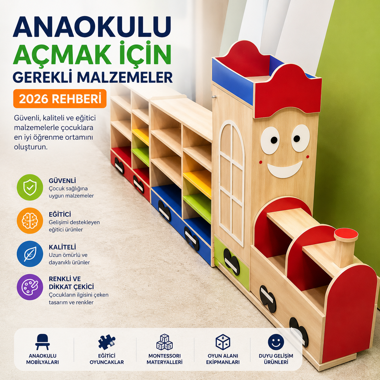 Anaokulu Açmak İçin Gerekli Malzemeler 2026