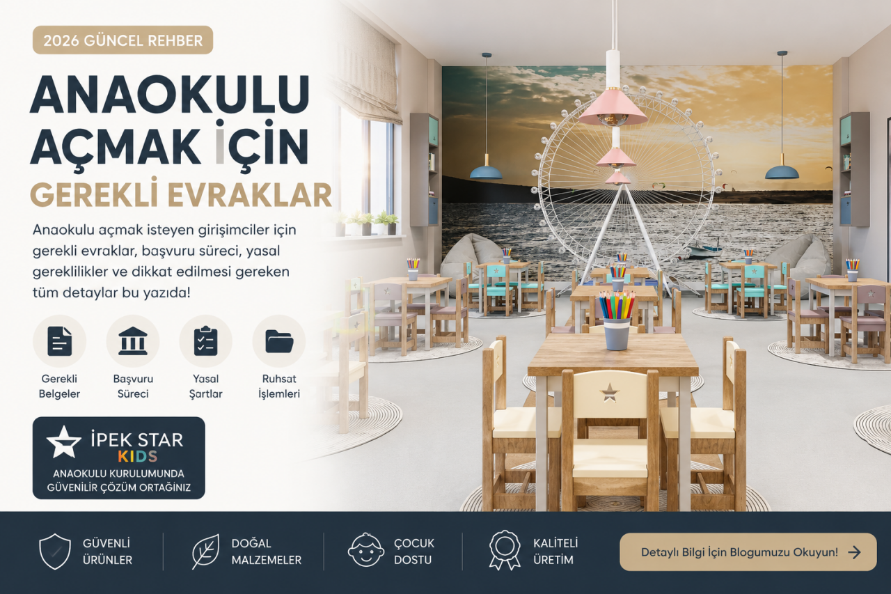 Anaokulu Açmak İçin Gerekli Evraklar (2026 Güncel Rehber)