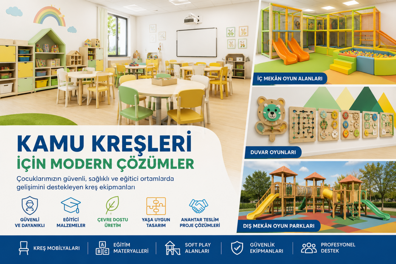 Kamu Kreşleri: Çocuklar İçin Güvenli ve Modern Eğitim Ortamları