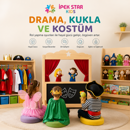 Drama, Kukla ve Kostüm Modelleri | Anaokulu Rol Yapma Oyuncakları | İpek Star Kids