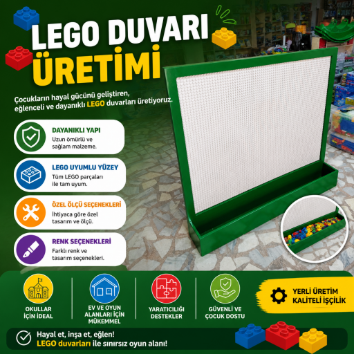 Lego Duvarı Üretimi 