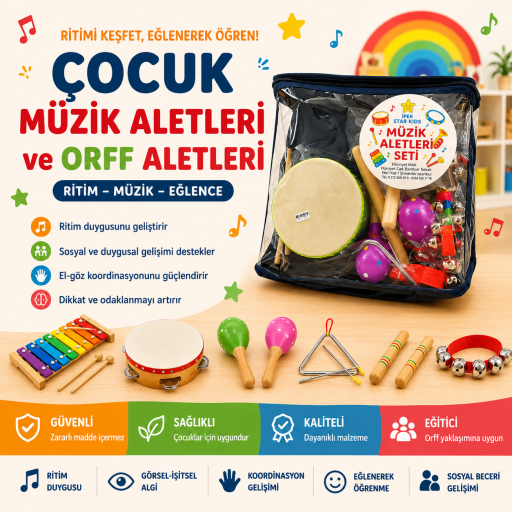 Çocuk Müzik Aletleri ve Orff Aletleri
