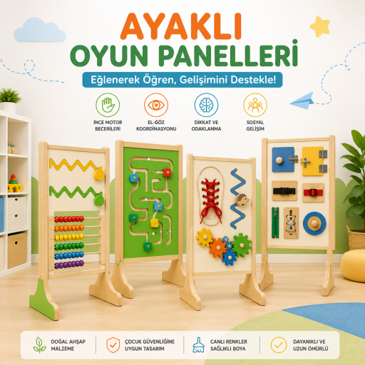 Ayaklı Oyun Panelleri 
