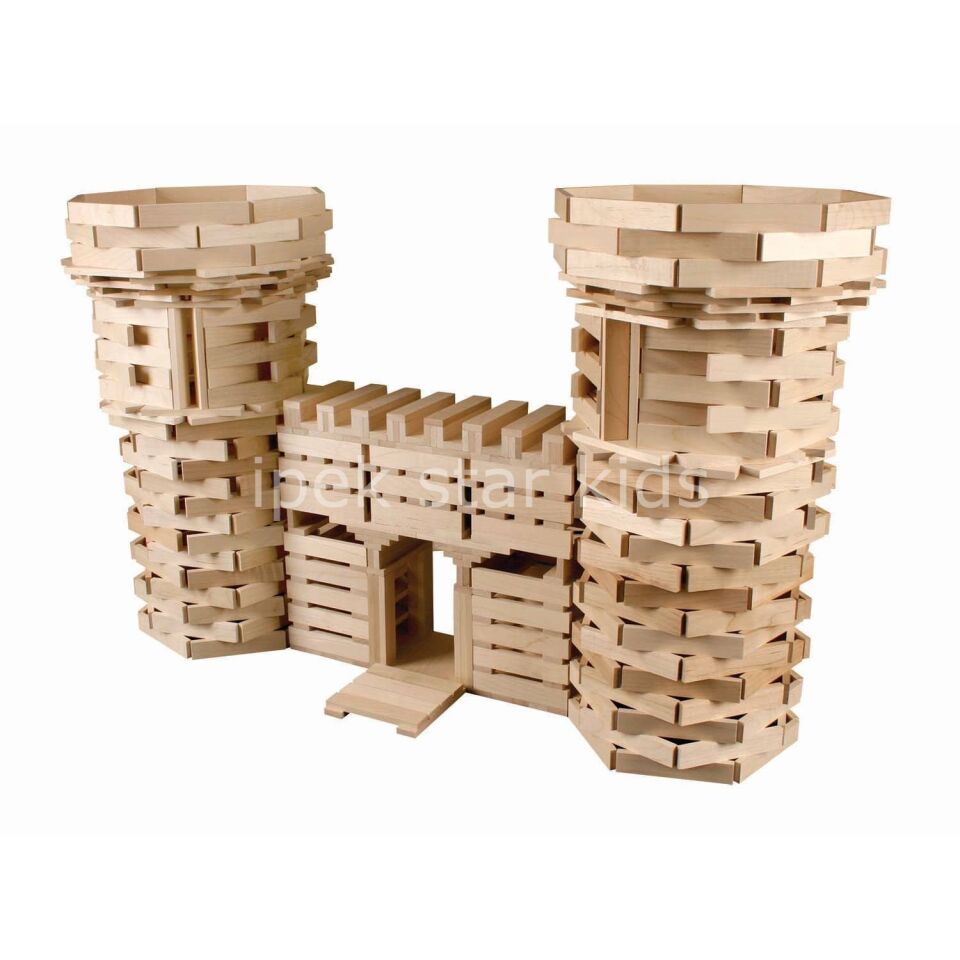 Sihirli Ahşap Yapı Blokları 200 Parça