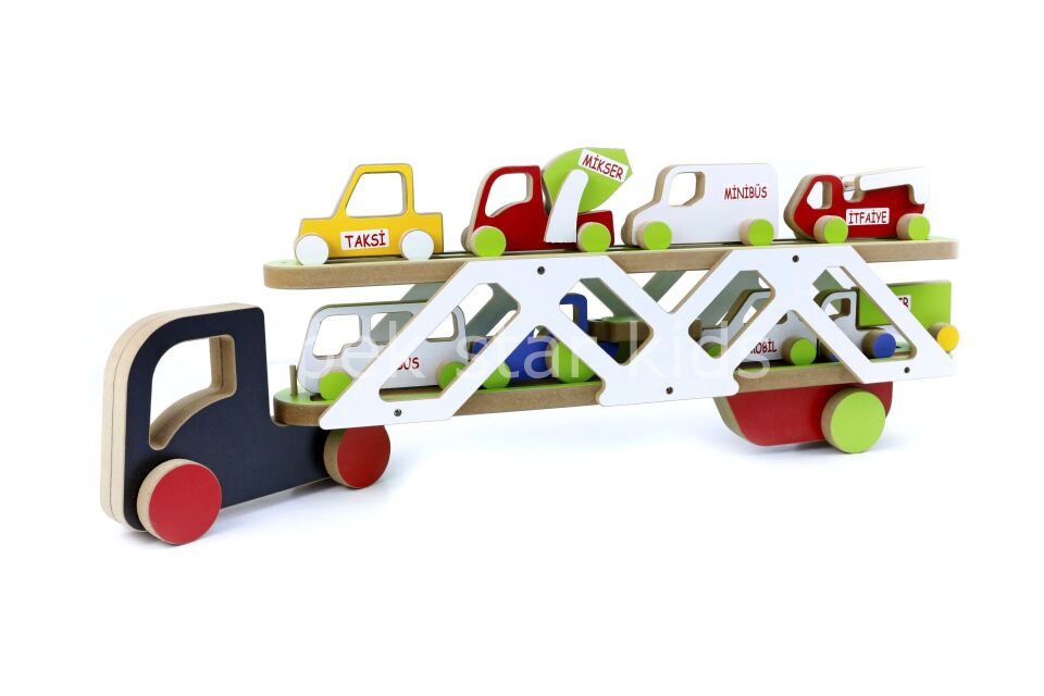 Ahşap Araçlar Taşıyan Tır