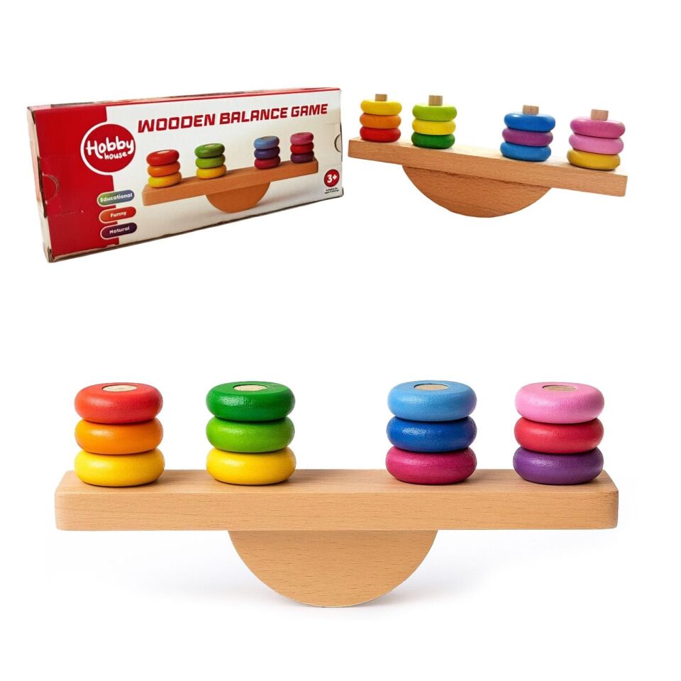 Ahşap Denge Oyunu