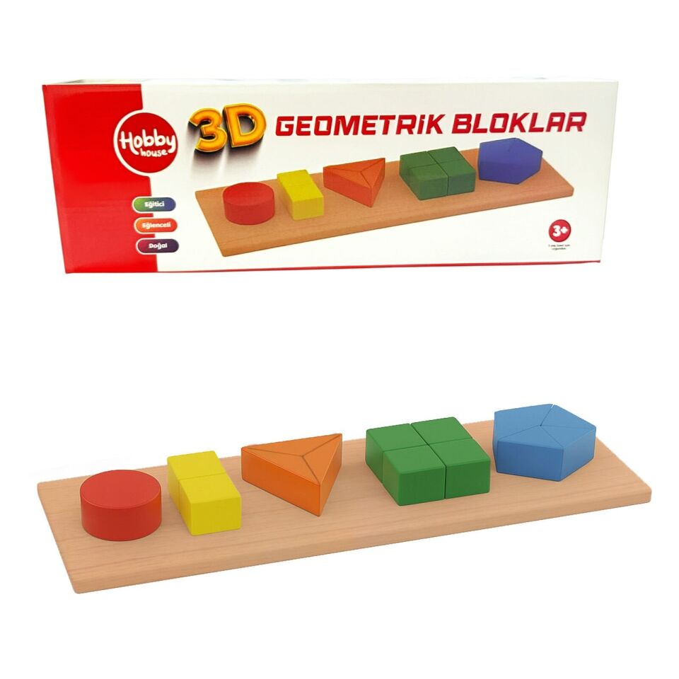 3D GEOMETRİK BLOKLAR
