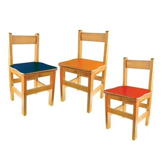 Ahşap Anaokulu Kreş Yuva Sandalyesi – İpekstar