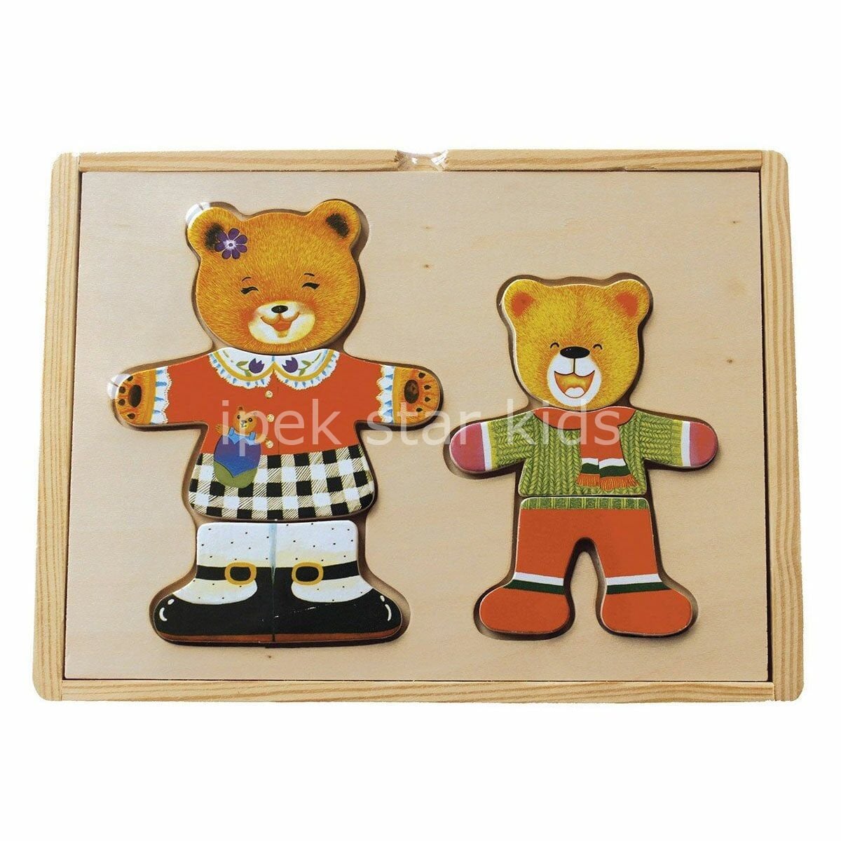 Ayıcık  Elbise Giydirme