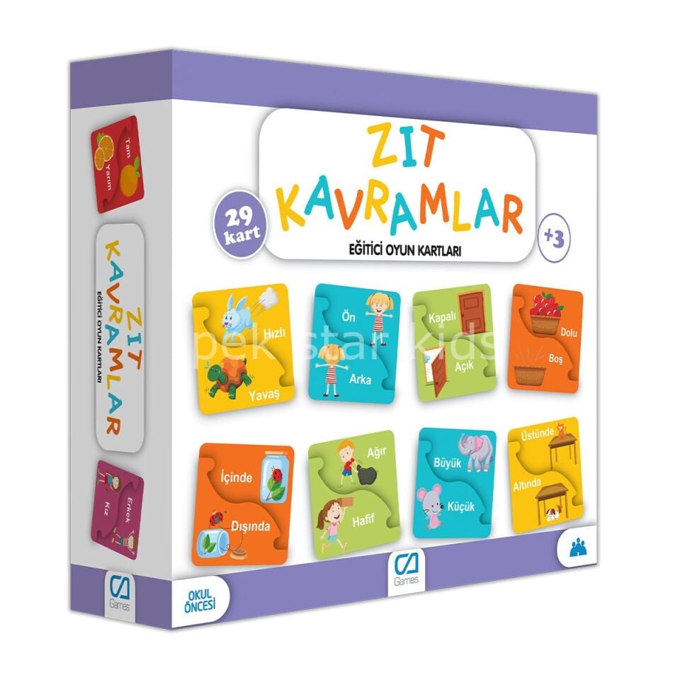 Eğitici Zıt Kavramlar
