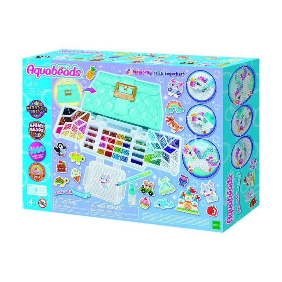 AquaBeads Çocuk Boncuk Tasarımcı Çantası 1400 parça