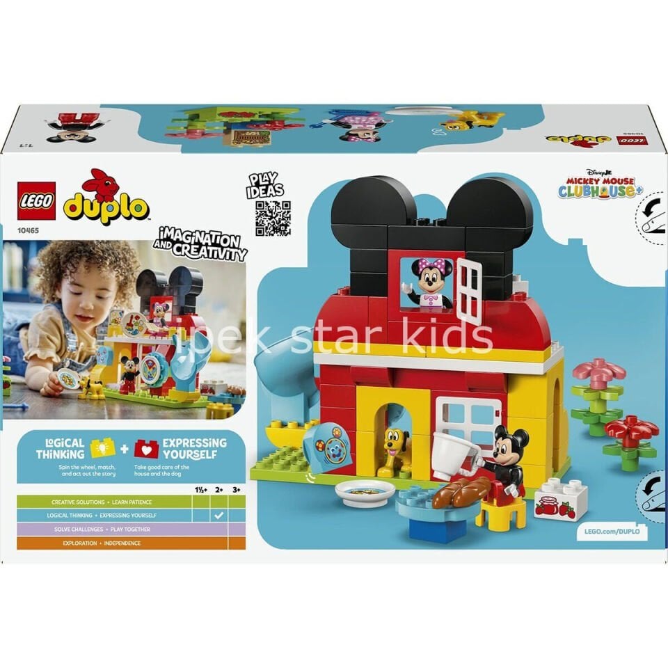 Lego Duplo Minnie Mickey Pluto figürleri