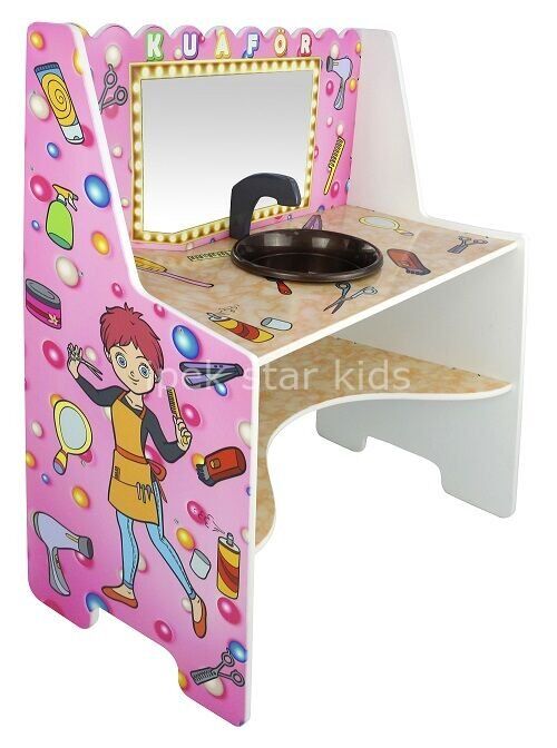 Ahşap Mini Kuaför Köşesi