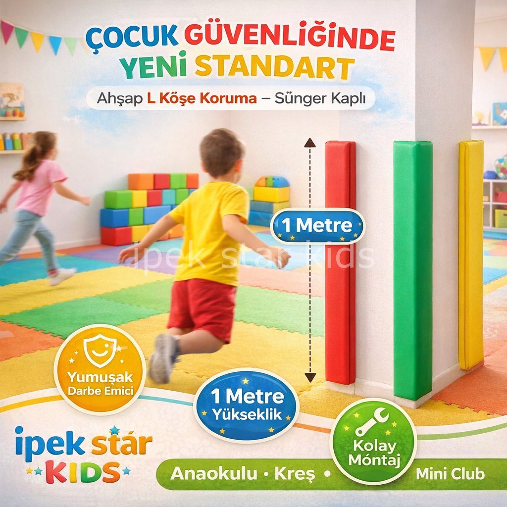 Duvar Köşe Koruma Minderi    – Çocuk Güvenlik Darbe Önleyici