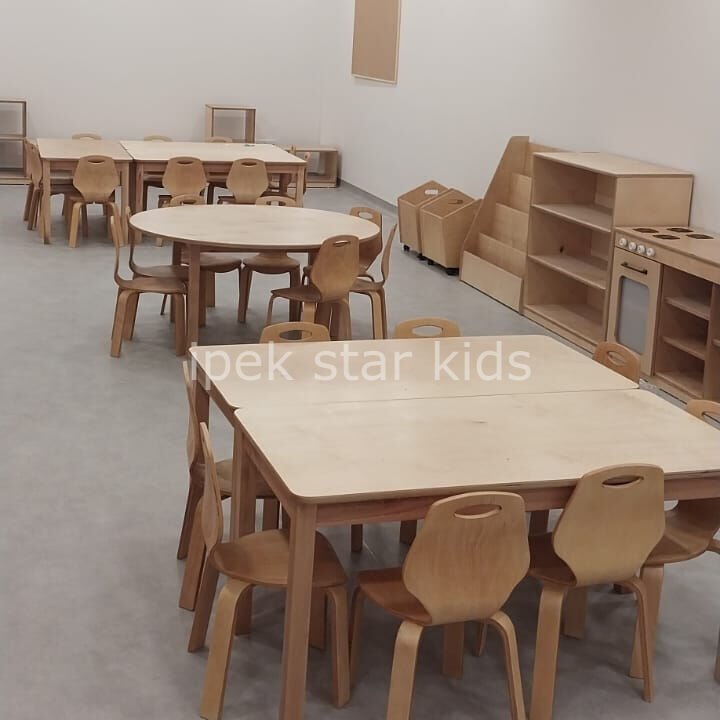 Kreş mobilyaları üretimi İpek Star Kids proje uygulaması