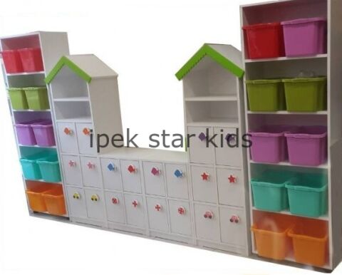 20 Kapaklı Çatılı Dolap