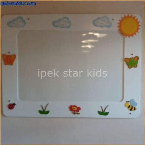 Anaokulu Kreş Yuva Çocuk Yazı Tahtası Beyaz Konsept