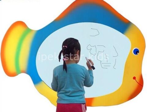 Anaokulu Kreş Yuva Balık Yazı Tahtası