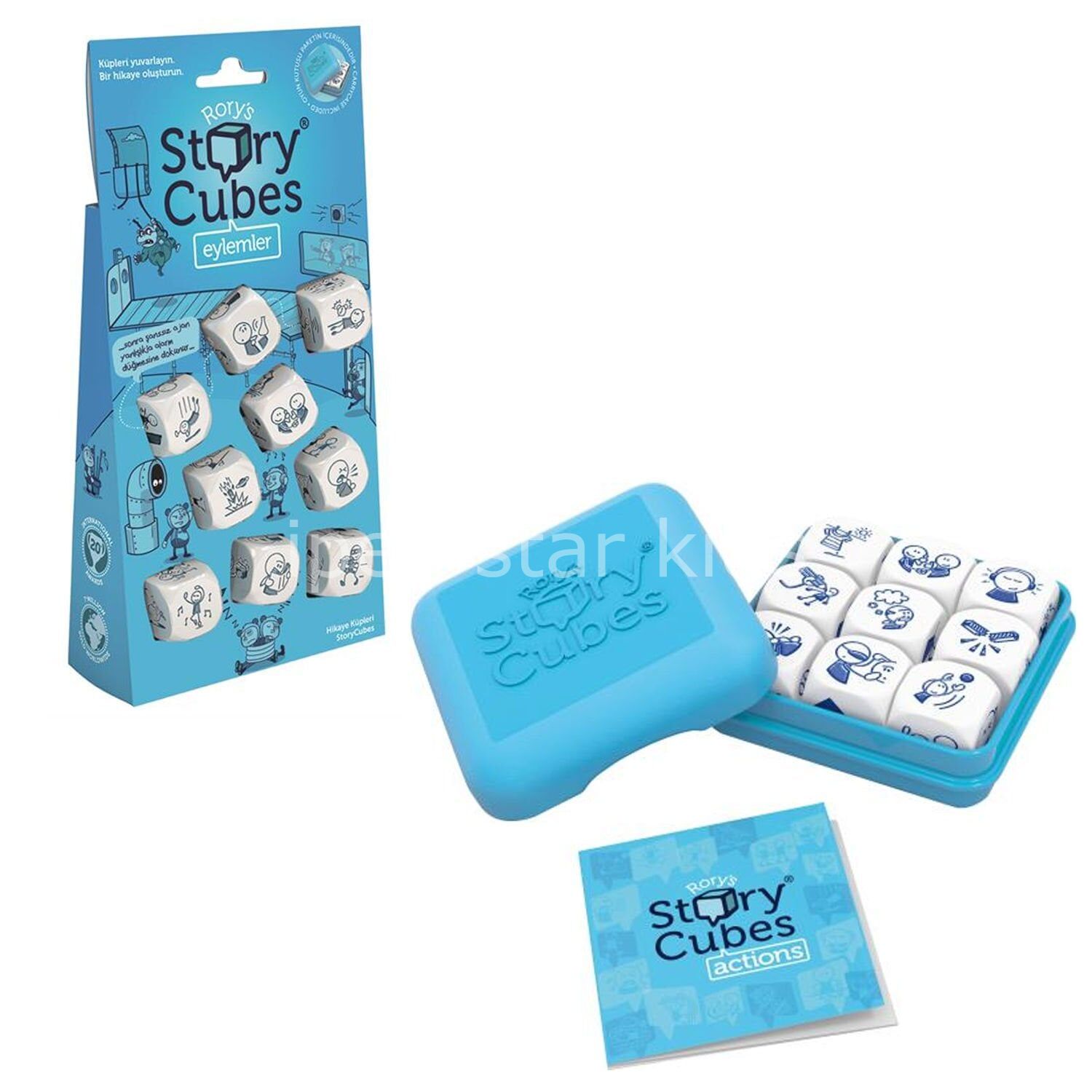 Rory'Nin Hikaye Küpleri - Eylemler Rory'S Story Cubes action