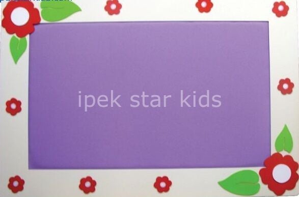 Anaokulu Kreş Yuva Çiçek Figürlü Anasınıfı Çocuk Pano