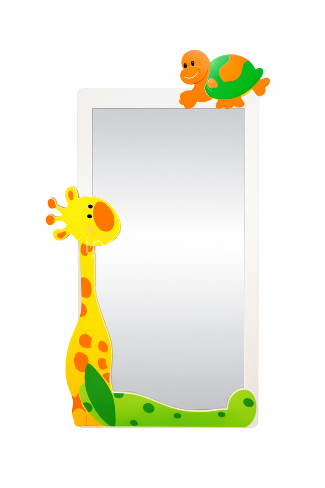 Zürafa Figürlü Çocuk Odası Anasınıfı Boy Aynası