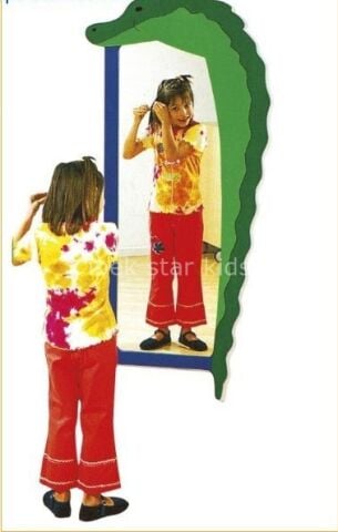 Anaokulu Kreş Yuva Figürlü Boy Aynası