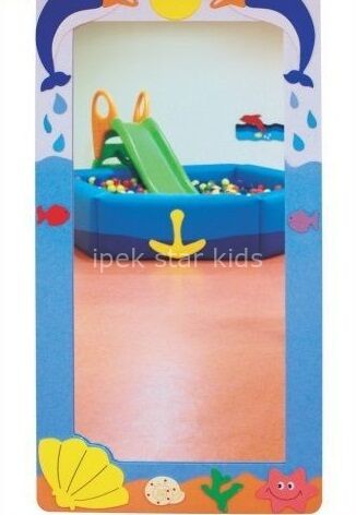 Yunus Figürlü Anaokulu Kreş Yuva Boy Aynası