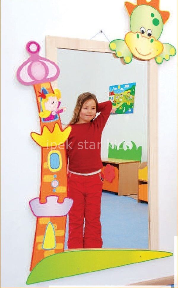 Anaokulu Kreş Yuva Dino Boy Aynası
