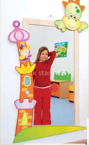 Anaokulu Kreş Yuva Dino Boy Aynası