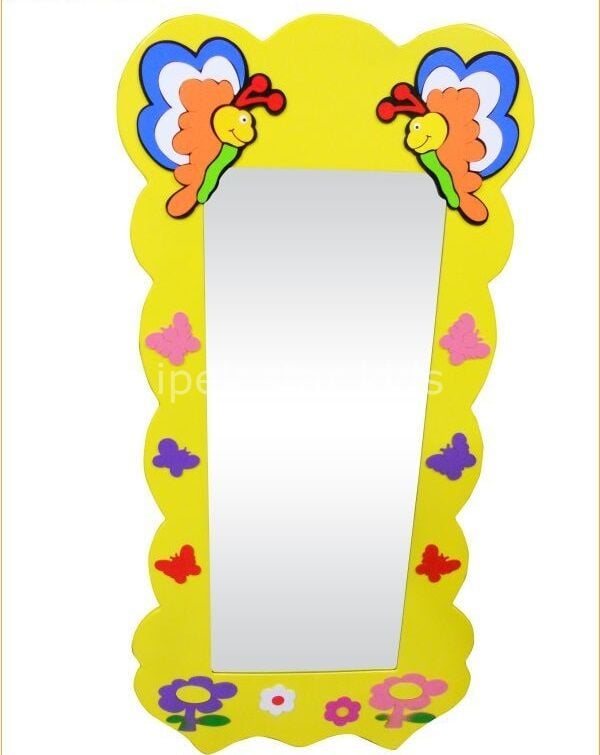 İpekstar 140x65 cm Anaokulu Çocuk Boy Aynası – Dayanıklı ve Güvenli