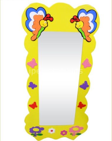İpekstar 140x65 cm Anaokulu Çocuk Boy Aynası – Dayanıklı ve Güvenli