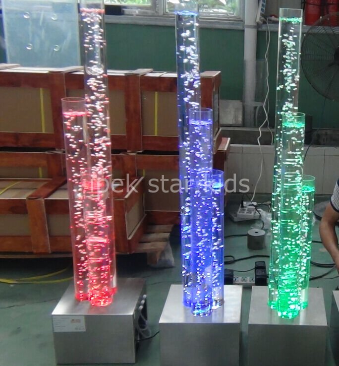 Su Kabarcıklı Led Işıklar Sütunlar