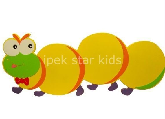 Anaokulu Kreş Yuva Yeni Model Tırtıl Askılık