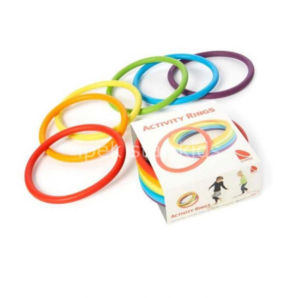 Gonge Aktivite Halkaları 6 Renk - Activity Rings 2190