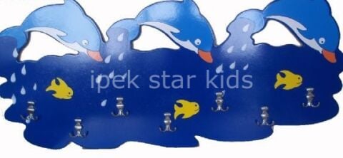 Anaokulu  Kreş Yuva Yunus Askılık 140 Cm