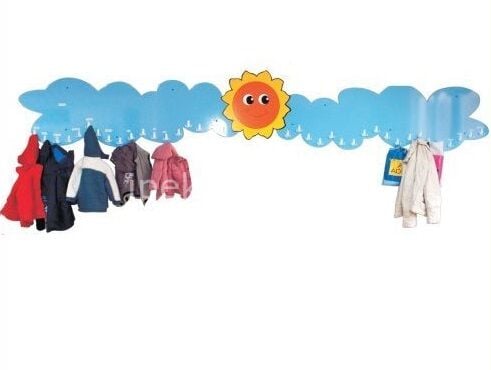 Anaokulu Kreş Yuva Doğa Anaokulu Askılık 140 cm