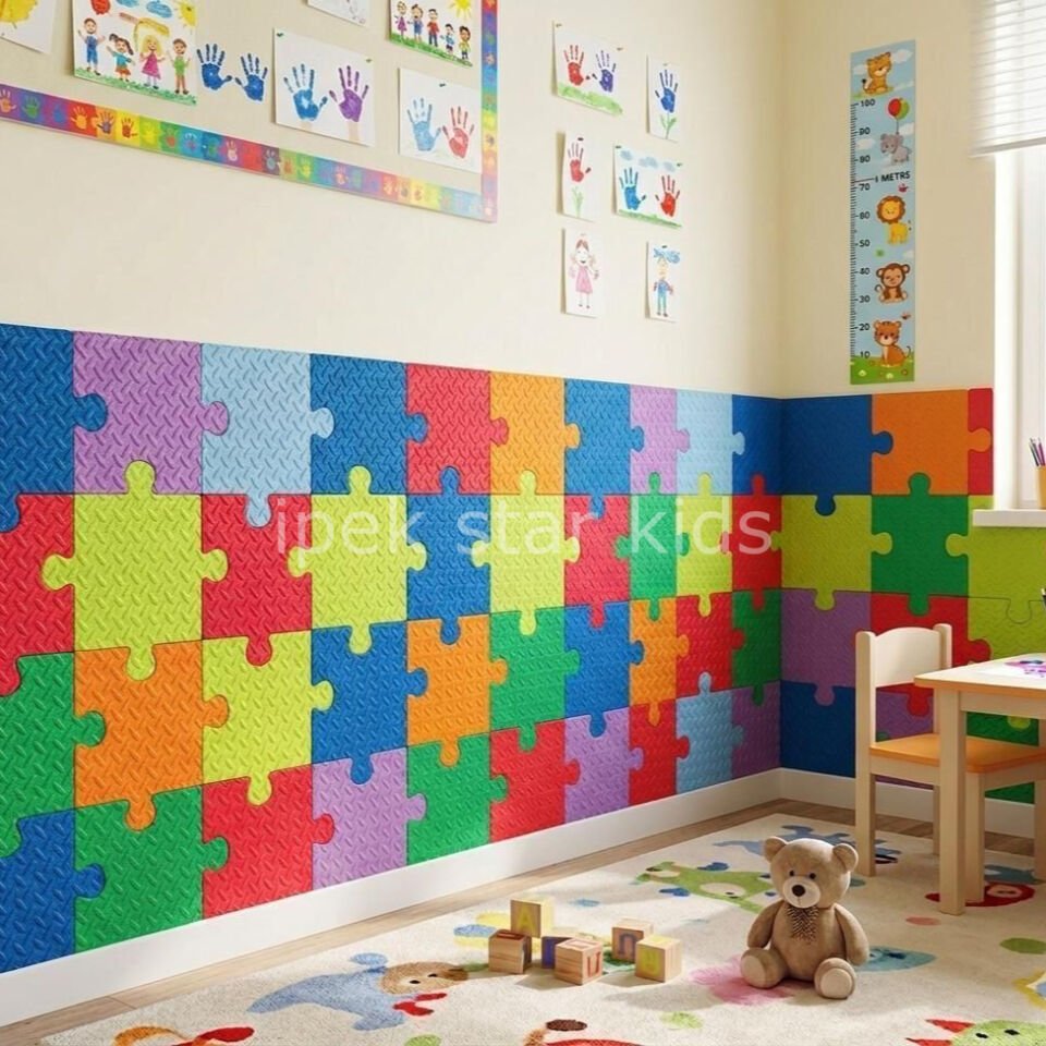 Kendinden Yapışkanlı Puzzle EVA Panel