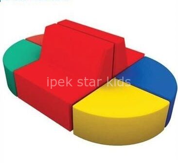 Anaokulu Kreş Yuva Çocuk Oturma Koltuk Grubu 6 Parça