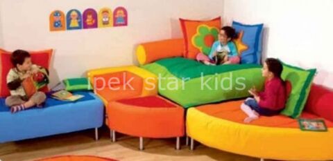 Anaokulu Yuva Kreş Büyük Oyun ve Koltuk Oturma Grubu