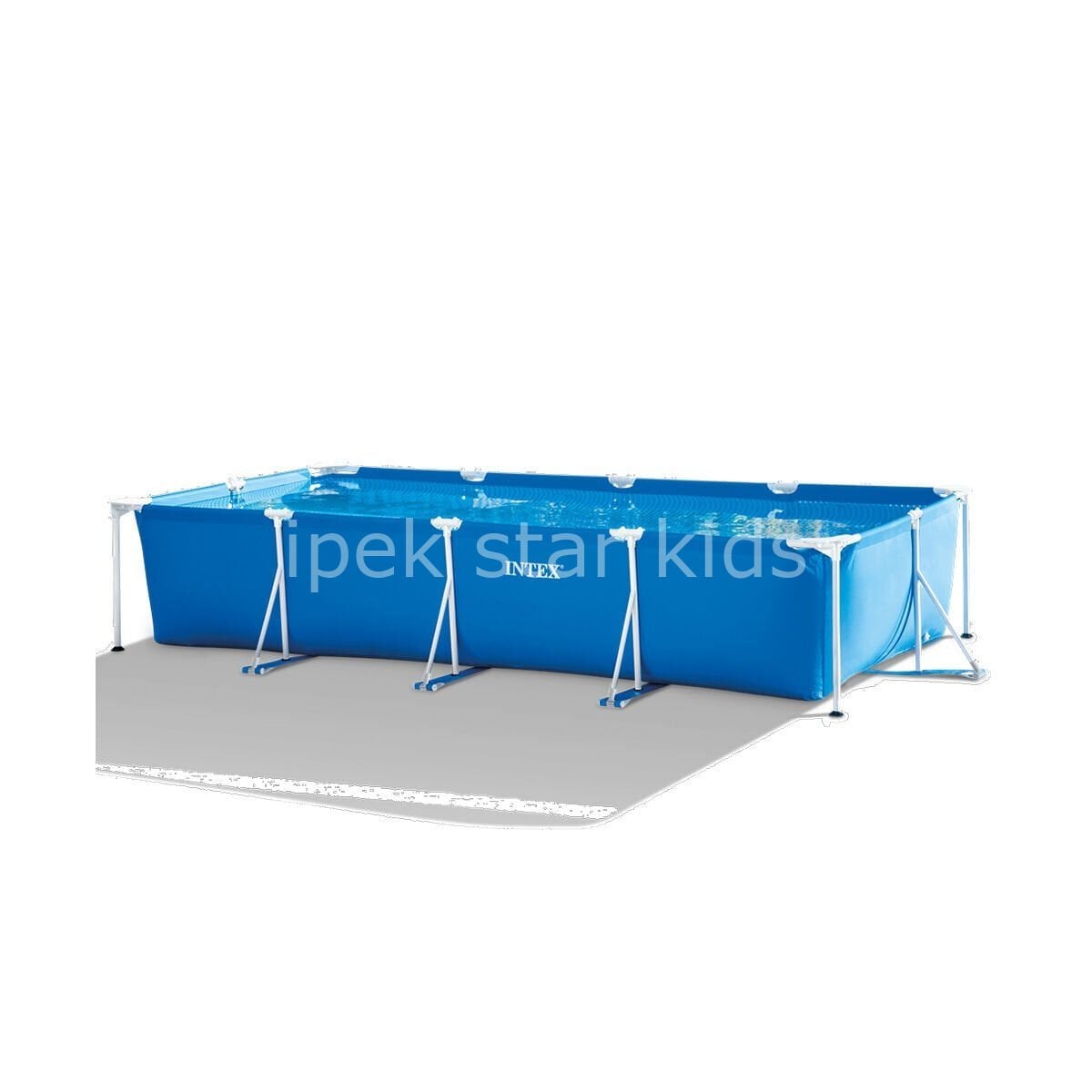 Dikdörtgen Prefabrik Aile Havuzu 450x220x84 Cm
