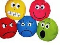 Anaokulu Kreş Yuva Çocuk 5 Li Yüz İfadeleri Emoji Minder