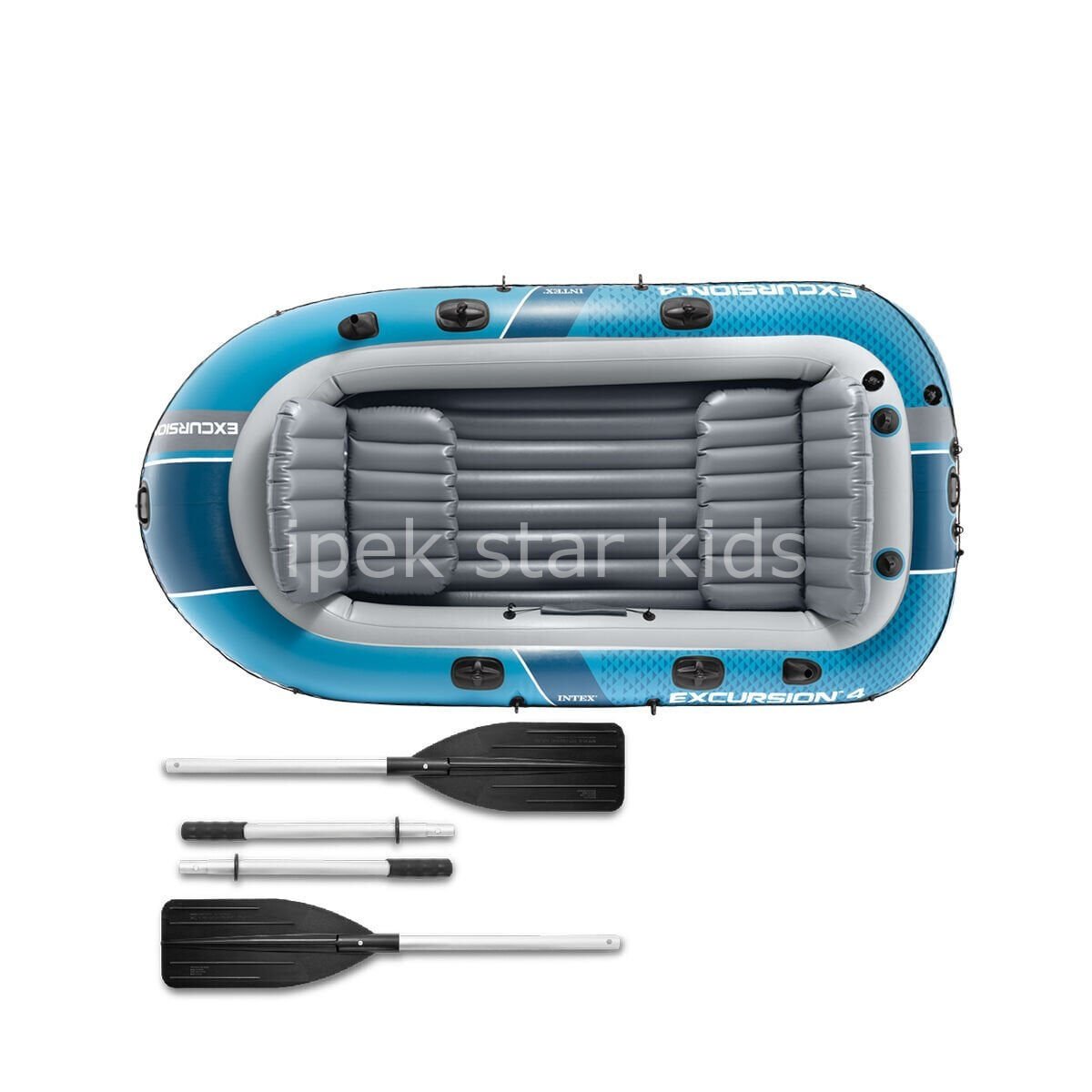 aqua voyager 4 kişilik şişme bot seti