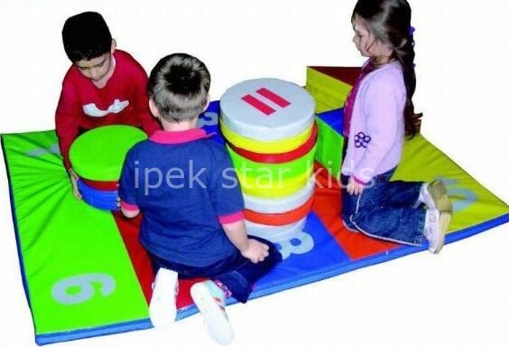 Anaokulu Yuva Kreş Rakamlı Çocuk Oyun minderi 15 Parça