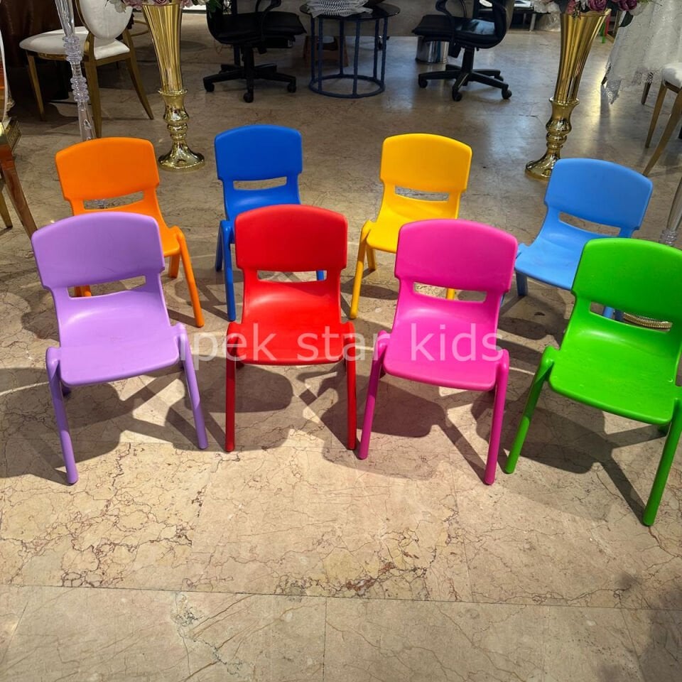 Plastik çocuk sandalyesi modeli