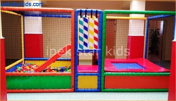 Soft Play Trambolinli Top Havuzu 5X2x2mt 10 m2