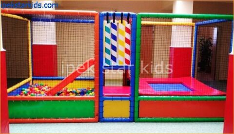 Soft Play Trambolinli Top Havuzu 5X2x2mt 10 m2